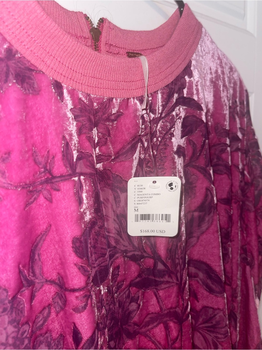 Free People Botanical Bloom mini dress NWT - Picture 3 of 3